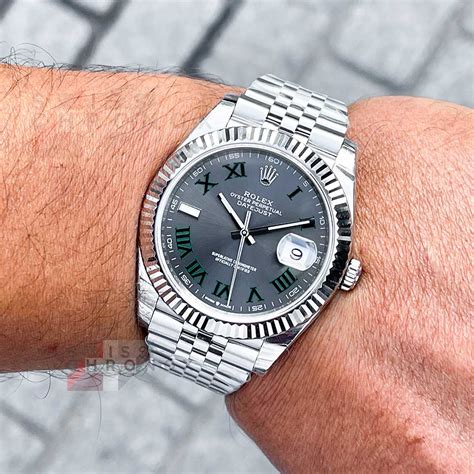 rolex datejust wimbledon jubilee bracelet|rolex datejust 41mm jubilee bracelet.